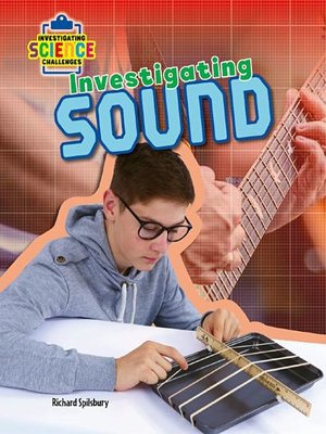 cover image of Investigating Sound